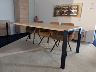 Eetkamertafel Maxfurn, Famous – Franc, Fresh Oak