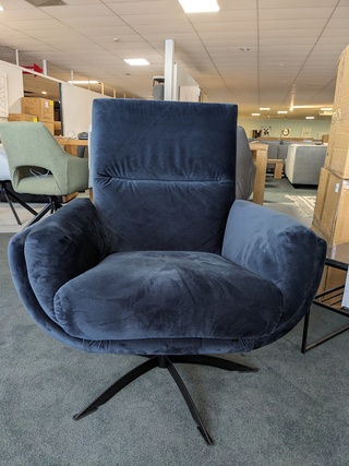 Fauteuil Hjort Knudsen, Donker blauw