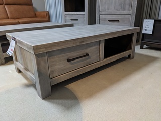 Salontafel Spar Meble, Carrera, Pole Pine (grijs)