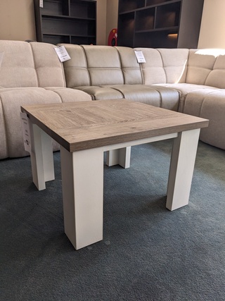 Hoektafel Maxfurn, Grey, wit