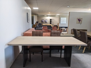 Eetkamertafel Lichtgrijs