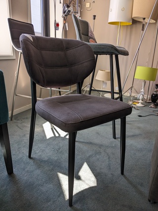 Eetkamerstoel Maxfurn, Antraciet