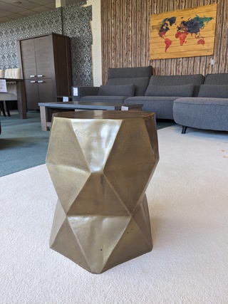 Bijzettafel Nijwie, AAC.TB.0001 – 3D tabouret, Goud