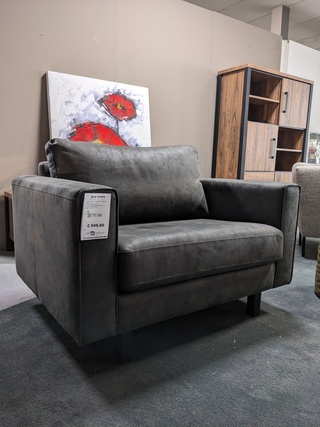 Loveseat Sitdesign, Lanark – Las vegas, Antraciet