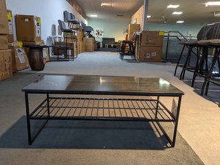 Salontafel Livingfurn, 12722 - Dunja, Marmer Metaal