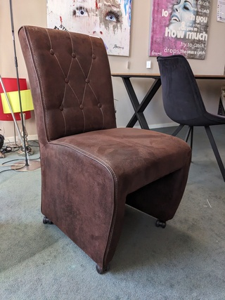 Eetkamerstoel XL Company, Bruin