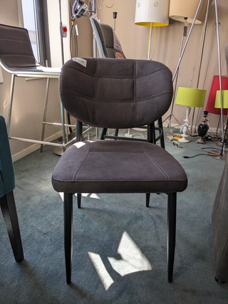 Eetkamerstoel Maxfurn, Antraciet