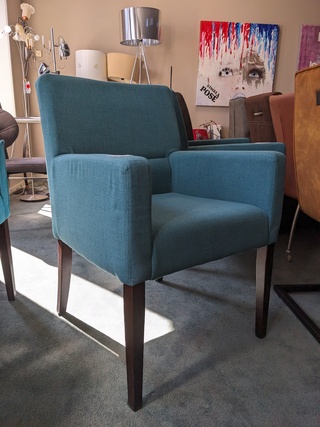 Eetkamerstoel Bella, Blauw