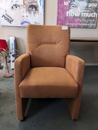 Eetkamerstoel Cognac