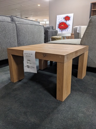 Hoektafel Koopmans Meubelen, Blank