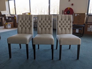 6x  Eetkamerstoel XL Company, Creme