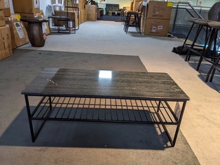Salontafel Livingfurn, 12722 - Dunja, Marmer Metaal