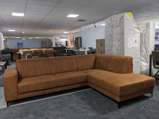 Hoekbank Polmex, Enzo - Elia, Cognac