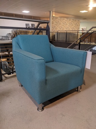 Fauteuil Blauw