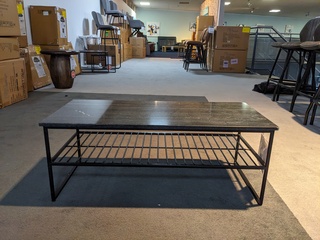 Salontafel Livingfurn, 12722 - Dunja, Marmer Metaal