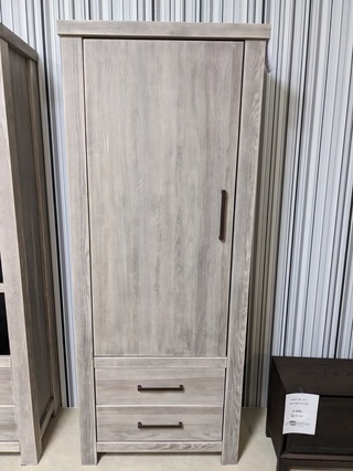 Vitrinekast Spar Meble, Carrera, Pole Pine (grijs)