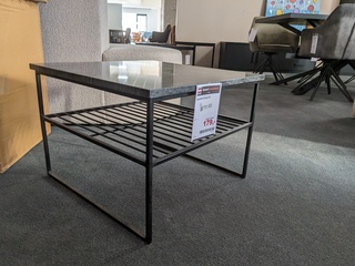 Bijzettafel Livingfurn, Dunja - 12735, Zwart