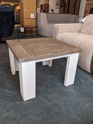 Hoektafel Maxfurn, Grey, wit