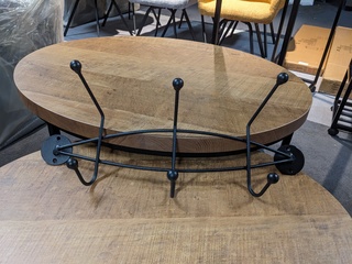 Kapstok Spinder Design, Barato – Barrie, Zwart