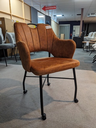 Eetkamerstoel Maxfurn, Cognac