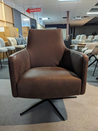 Fauteuil Mecam, Equipe – laag, Bruin