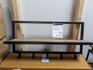 Kapstok Livingfurn, 10837 - Bonny, Zwart - Mango