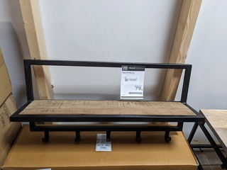 Kapstok Livingfurn, 10837 - Bonny, Zwart - Mango