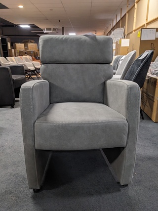 6x Eetkamerstoel J.S. Meubel, Comfy, Grijs 168