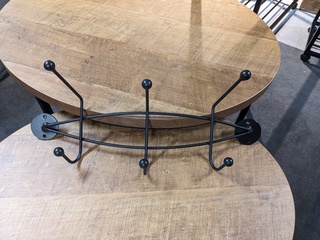 Kapstok Spinder Design, Barato – Barrie, Zwart