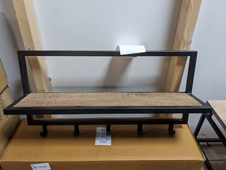 Kapstok Livingfurn, 10837 - Bonny, Zwart - Mango