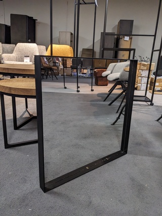 Spiegel Spinder Design, Donna - Donnie, Zwart
