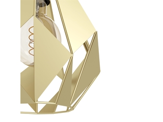 EGLO Hanglamp Carlton, 3-lichts pendellamp E27 fitting L 80,5 cm
