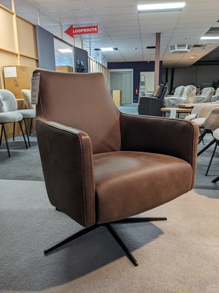Fauteuil Mecam, Equipe – laag, Bruin