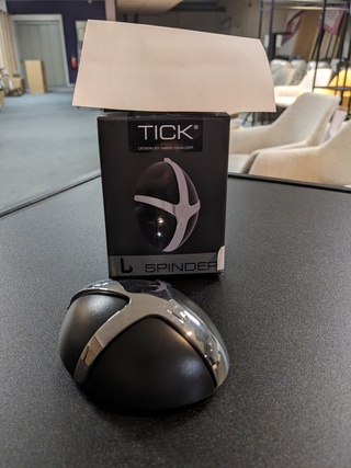 Kapstok Spinder Design, HD600-03-02 - Tick, Zwart - Chroom
