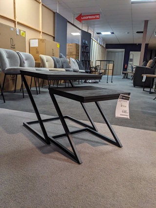 Salontafel Nijwie, BON.CT.0021 - Zaza, Zwart