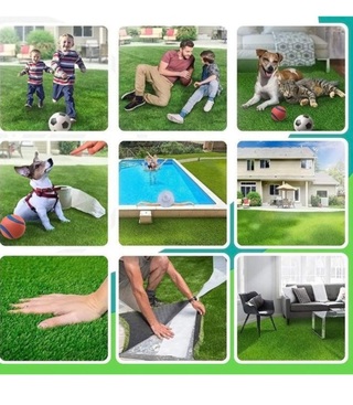 Rol kunstgras indoor outdoor 25x2 meter = 50 m2, Groen, 2025