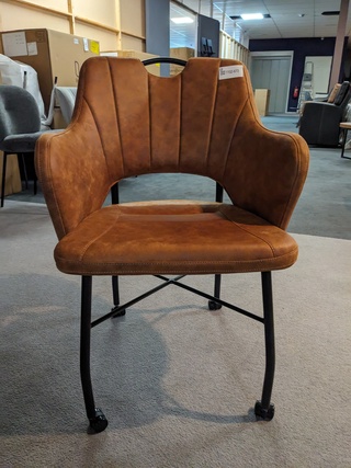 Eetkamerstoel Maxfurn, Cognac
