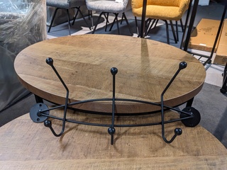 Kapstok Spinder Design, Barato – Barrie, Zwart