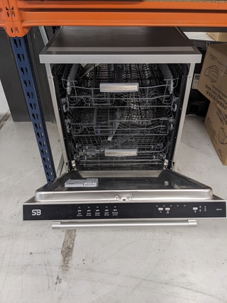 DEMO Kantoor Vaatwasser, SB, SB7654, Grijs / Chroom