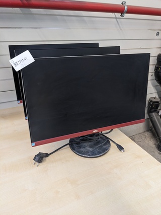 3x Beeldscherm, AOC, G2490