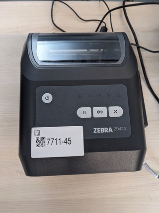 Bonnen/stickerprinter, Zebra, ZD420