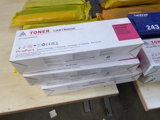 Ca 23x toner, diverse soorten, O.a. Brother