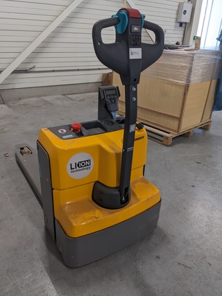 Electrische palletheffer met weeginrichting, Jungheinrich, EJE M13, 20