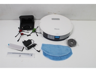 Tikom G8000 Pro Robotstofzuiger en Dweilcombo 4500Pa Zelfopladend Wit