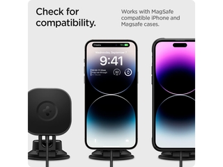 Spigen OneTap Pro 3 Magnetische Draadloze Autolader, Car Mount Charger