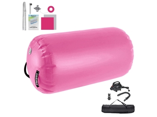 FBSPORT Opblaasbare Air Roller Gym Mat Geschikt voor Yoga en Pilates