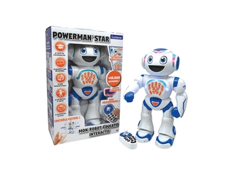 Lexibook Interactive robot Powerman Star Spreekt en loopt, Programmeer