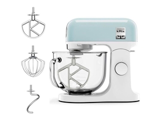 Kenwood KMX754PB Keukenmachine Pastel blauw Glazen mengkom 1000 Watt