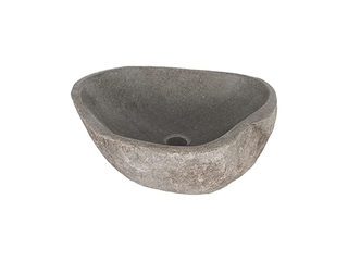 Differnz Lombok Waskom Wasbak Natuursteen Toiletfontein 40 x 50 x 15 c