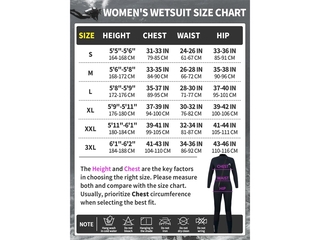 Owntop Dames Wetsuit met Ritssluiting Over Volledige Lengte Paars S 5m